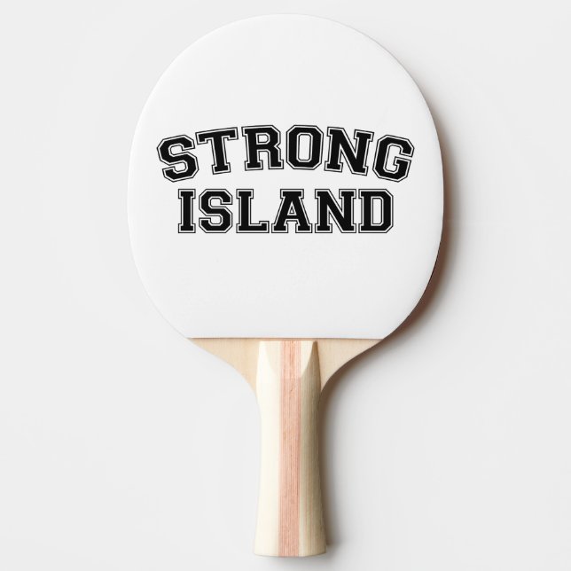 Raquete De Tênis De Mesa Strong Island, NYC, EUA (Frente)