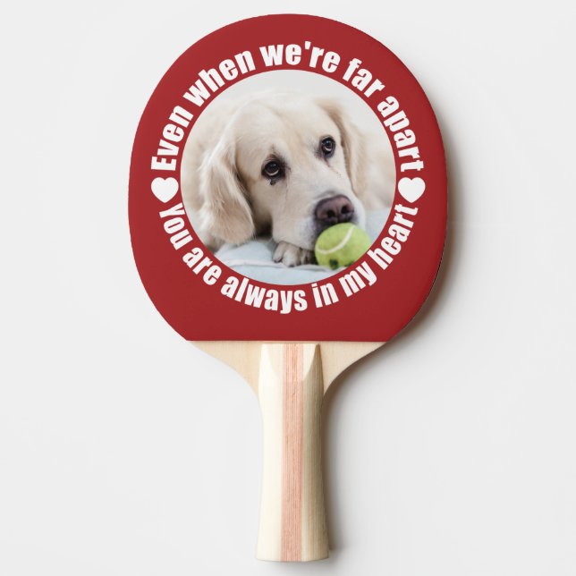 Raquete De Tênis De Mesa SUAS 2 FOTOS Longe Amarrando pântano (Frente)