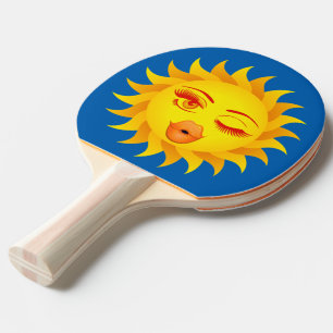 Raquete De Tênis De Mesa Sun emoji