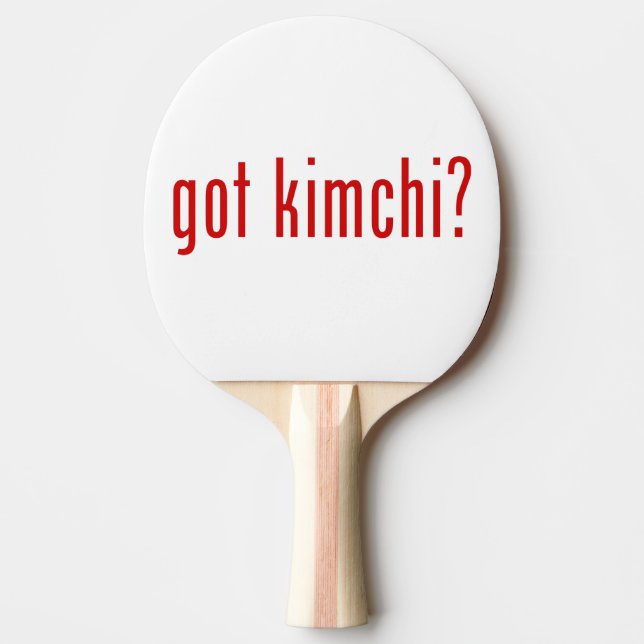 Raquete De Tênis De Mesa tem kimchi? (Frente)