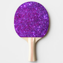 Raquete De Tênis De Mesa Ténis de mesa feminino Glittery Glam Sparkly roxo