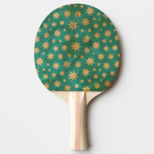 Raquete De Tênis De Mesa Teste padrão de estrelas