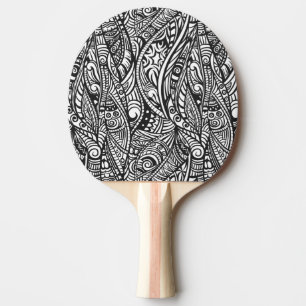 Raquete De Tênis De Mesa Teste padrão étnico 3