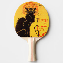 Raquete De Tênis De Mesa Tournée do Chat Noir - Cartaz Vintage