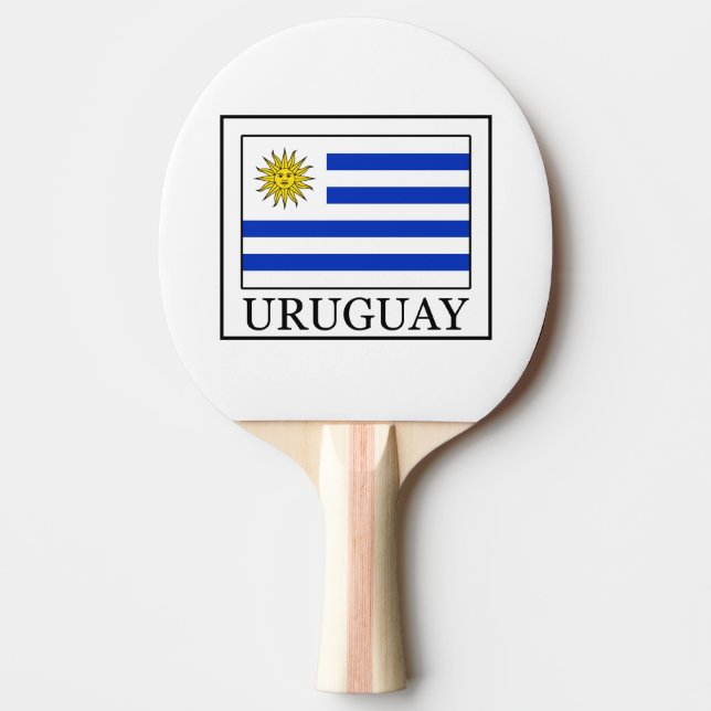 Raquete De Tênis De Mesa Uruguai (Frente)