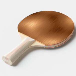 Raquete De Tênis De Mesa Vista de Cobre Esmagada