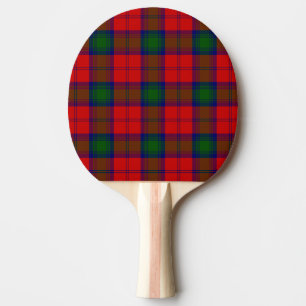 Raquete De Tênis De Mesa Xadrez verde-vermelha Lindsay tartan