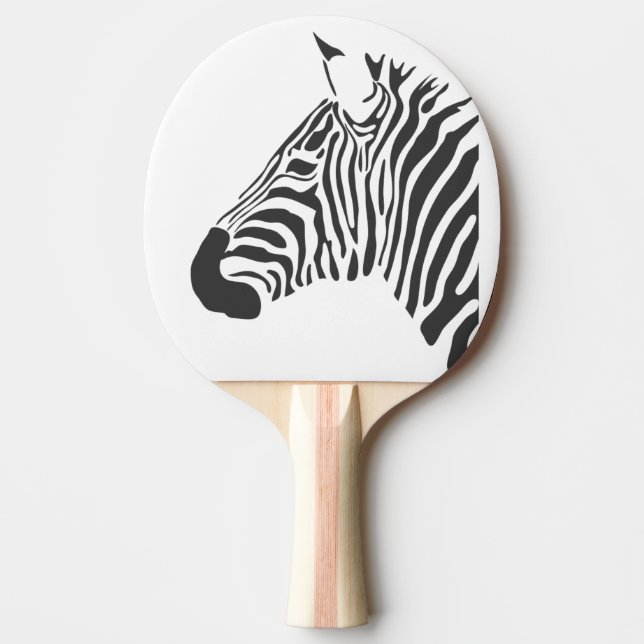 RAQUETE DE TÊNIS DE MESA ZEBRA (Frente)