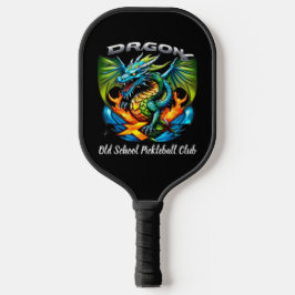 raquete do clube de pickleball Old School Dragon X