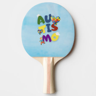 Raquete Ping Pong Mãe de Autista