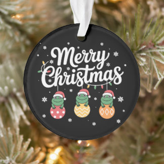 Rãs Feliz Natal Enfeites Chapéu do Papai Noel Feri