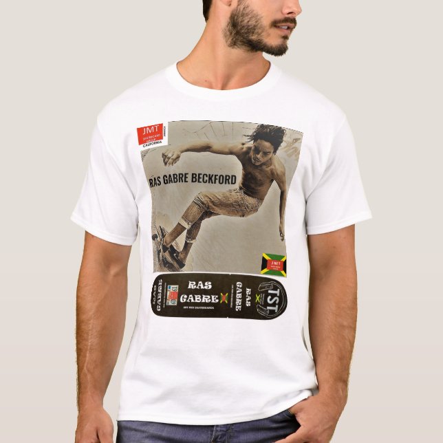 RAS GABRE BECKFORD JMT T-Shirt (Frente)