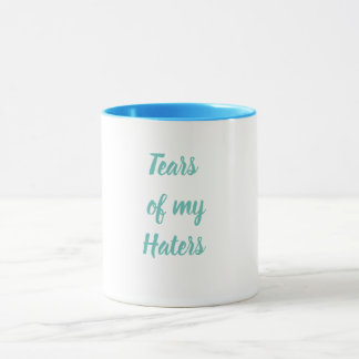 Rasgos engraçados de minha caneca cerâmica dos