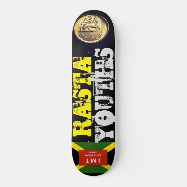RASTA JOVENS Skateboard (Frente)