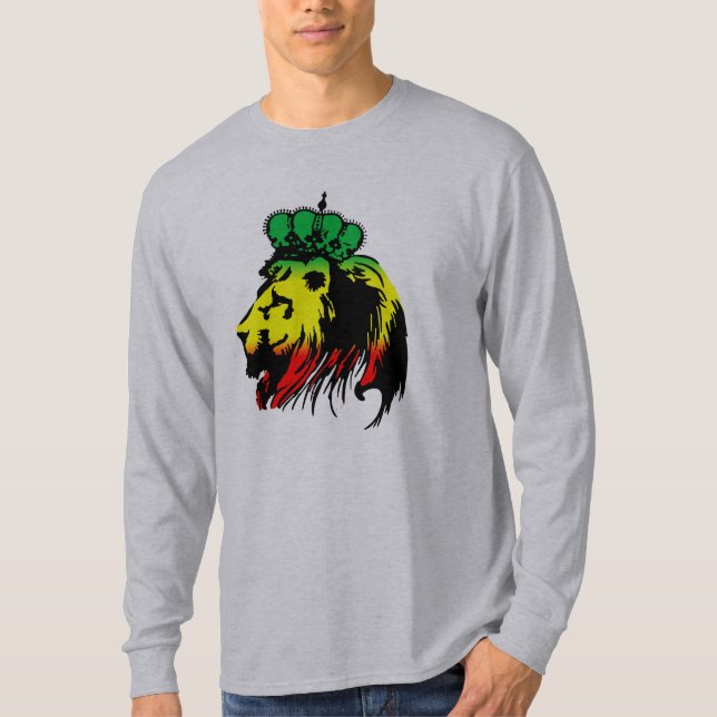 Rasta Leão de Judah T-Shirt (Frente)