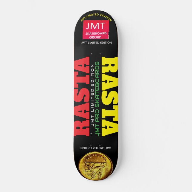 RASTA. Skateboard (Frente)