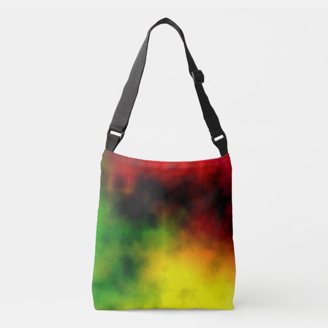 Rasta Tie Dye Tote Bag (Frente)