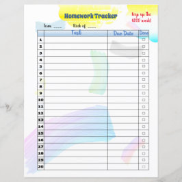 Rastreador Personalizado de Homework para Estudant