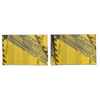 Rastreio de Pneus preto amarelo