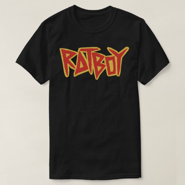 Rat Boy Logo Classic T-Shirt (Frente do Design)