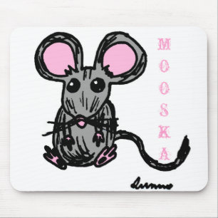 Rato bonito Mousepad de Mooska