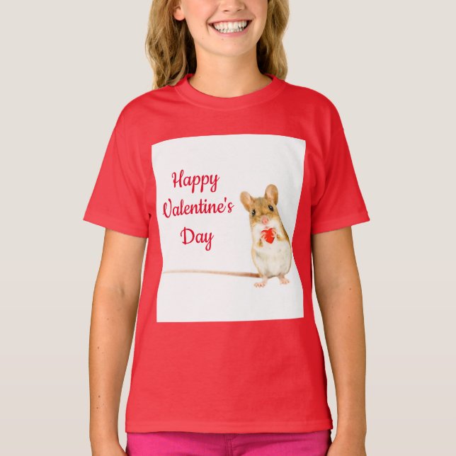 Rato Com Camisa Cardíaca (Frente)