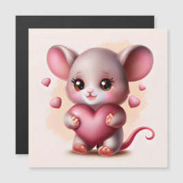 Rato de Bebê mais Cutado com S Quadrado do Coração