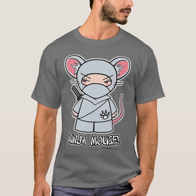 Rato de Ninja! T-shirt (Frente)