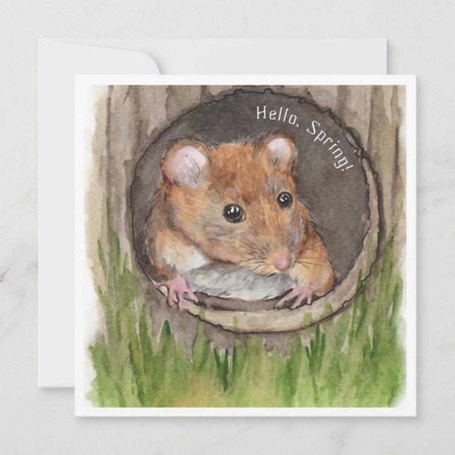 Rato Rustic Watercolor (Frente)