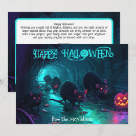 Rats 'n' Jack: Cartão de Halloween do Espetáculo d