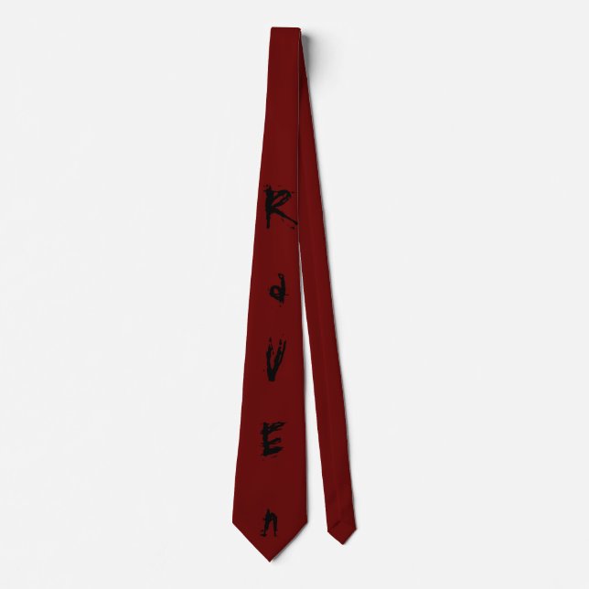Raven Art Gravatas Wildlife Crow/Raven Necktie Gif (Frente)