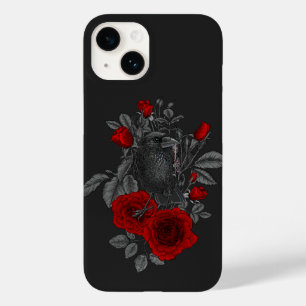 Raven com a chave e os rosas