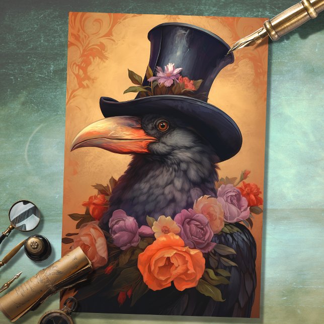Raven com papel de dissociação do Top Hat 1 (Criador carregado)