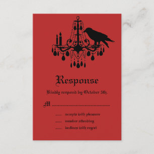 Raven e Damask RSVP