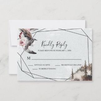 Raven, Forest e Crescent Moon RSVP