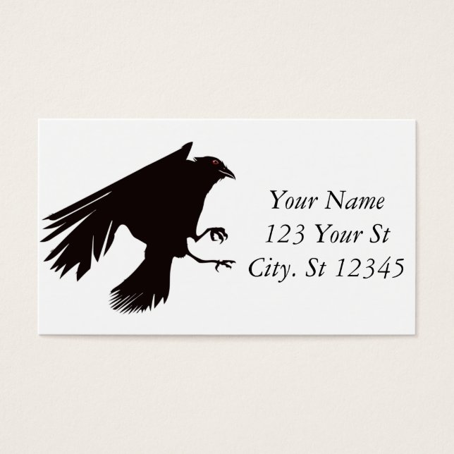 Raven Negro Voando Thunder_Cove (Frente)