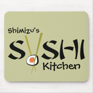 Raw Sushi Planeta Orgânico Mousepads