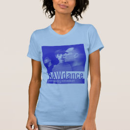 RAWdance T-Shirt Gráfico Desfocado em Azul