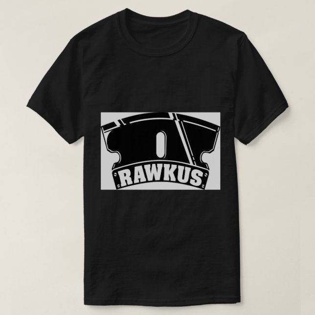 Rawkus registra camiseta clássica (Frente do Design)