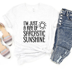 ...Ray da Sunshine Sarcasm Engraçado Meme T-shirt