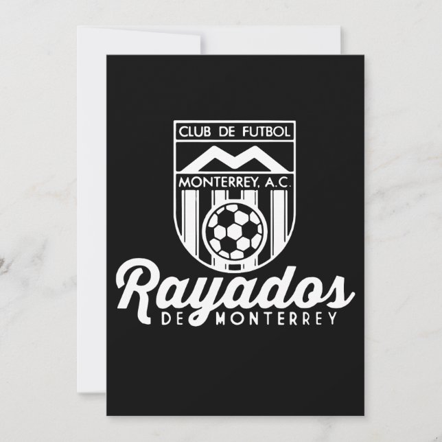 Rayados De Monterrey México Retro 86 Futebol Futeb (Frente)