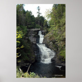 Raymondability Falls no Poconos. impressão 0283-1