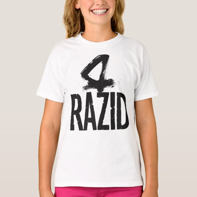 RAZID Contemporary Brush Logo T-Shirt (Frente)