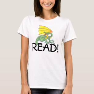 Razões ler o t-shirt das senhoras do dragão