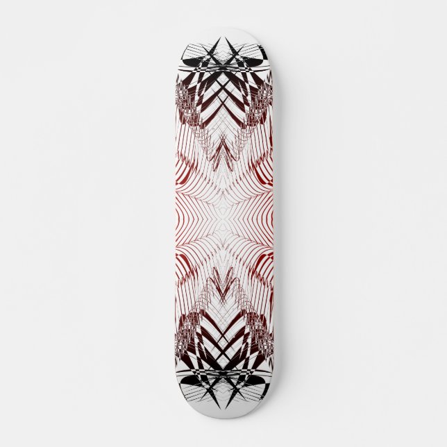 Razor Web: Obra de Arte Abstrata: Skate Personaliz (Frente)