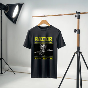 RAZTOR – Savage Tiger Alpha Warrior T-Shirt   Raiv