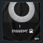 RBG I - Pet Bandana dissidente<br><div class="desc">Um acessório para nossos amigos peludos que mostra sua feroz e independência!</div>