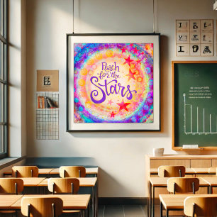 "Reach for the Stars" Inspirivity Poster