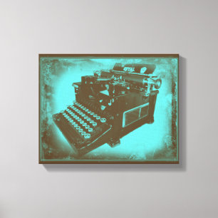 Real antigo nenhuma arte das canvas de 10 máquina