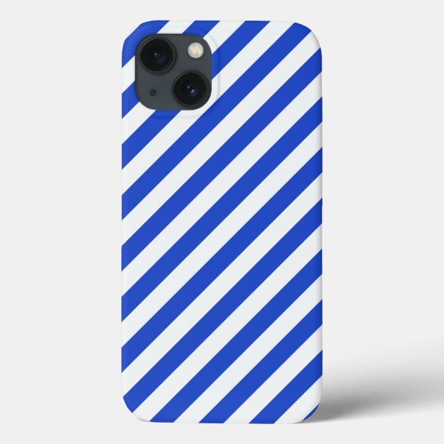 Real Blue Combination Stripes por Shirley Taylor (Verso)